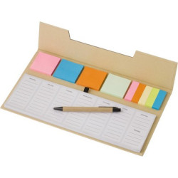 Zestaw do notatek karteczki samoprzylepne