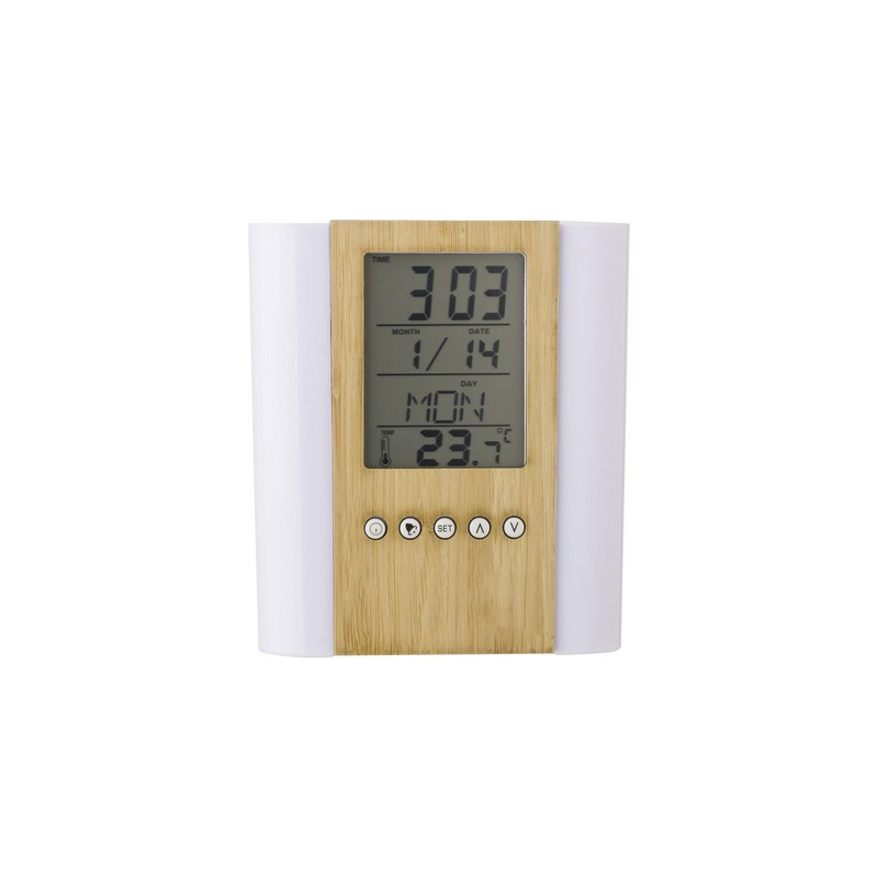 Pojemnik na przybory do pisania zegar wielofunkcyjny