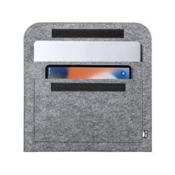 Teczka na dokumenty z filcu RPET etui na laptopa 15"