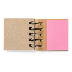 Bambusowy zestaw do notatek karteczki samoprzylepne