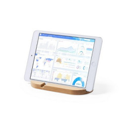 Bambusowy stojak na telefon stojak na tablet