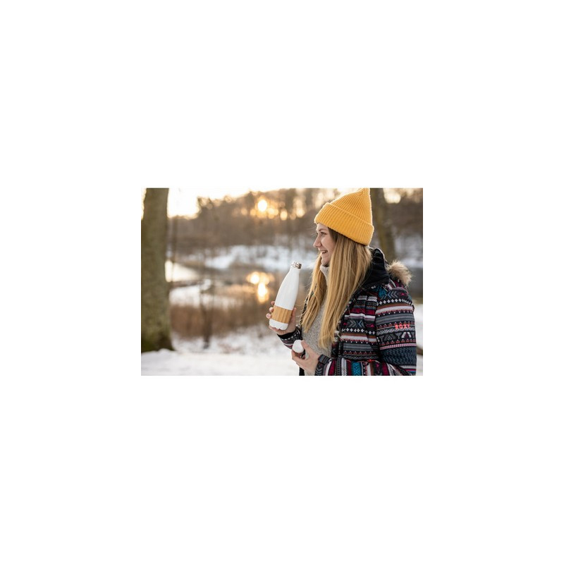 Butelka termiczna 500 ml z bambusowym elementem | Blake