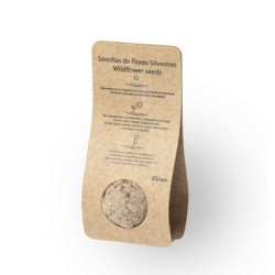 Kula z nasionami dzikich kwiatów