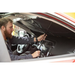 Osłona przeciwsłoneczna do samochodu składana