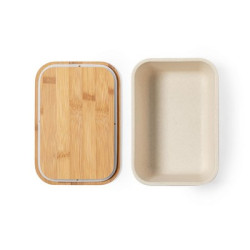Pudełko śniadaniowe 1 L bambusowe wieczko
