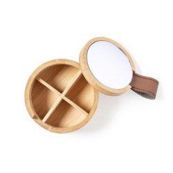 Bambusowe pudełko na biżuterię szkatułka