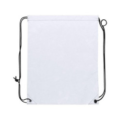 Nieprzemakalny worek ze sznurkiem połyskliwy materiał