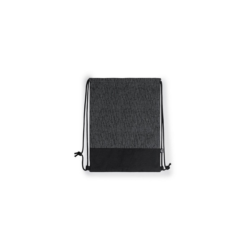 Nieprzemakalny worek ze sznurkiem RPET połyskliwy materiał