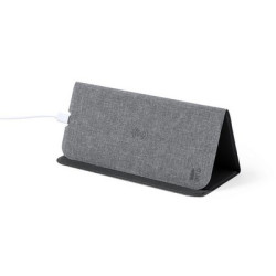 Podkładka pod mysz RPET ładowarka bezprzewodowa 10W