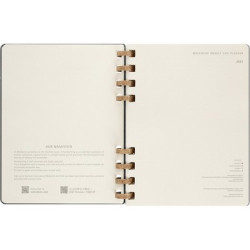 Spiralny kalendarz MOLESKINE Solar