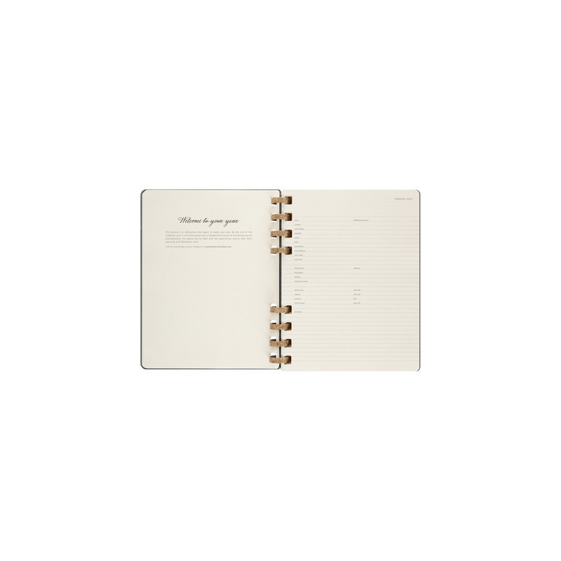 Spiralny kalendarz MOLESKINE Solar