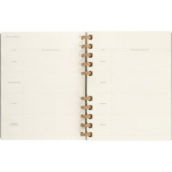 Spiralny kalendarz MOLESKINE Solar