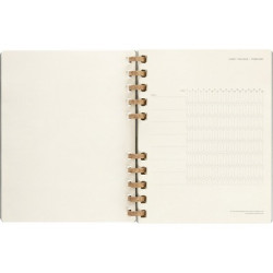 Spiralny kalendarz MOLESKINE Solar