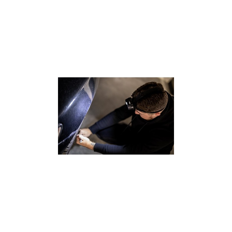 Latarka na głowę ze światłem LED i COB | Chad