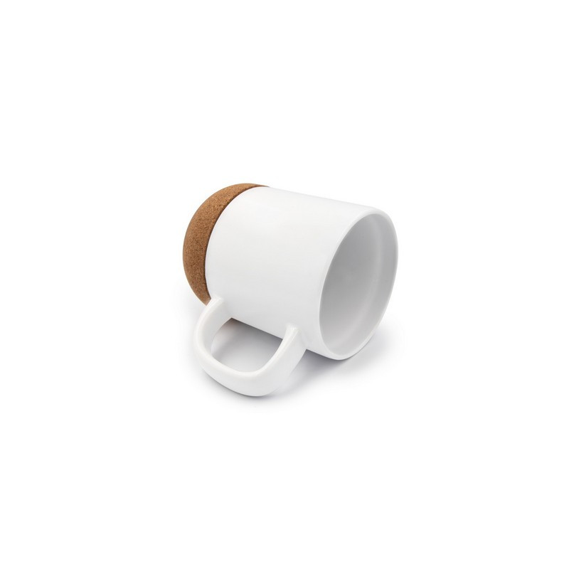 Kubek ceramiczny 370 ml z korkowym elementem | Kate