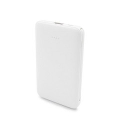Power bank 5000 mAh ze zintegrowanymi kablami adapter w komplecie | Presley