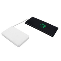 Power bank 5000 mAh ze zintegrowanymi kablami adapter w komplecie | Presley