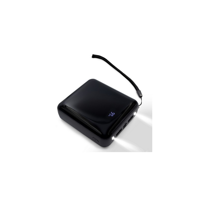 Power bank 10000 mAh 3 kable do ładowania w komplecie | Tim