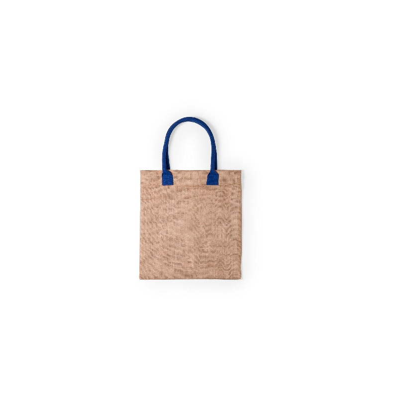 Torba z juty na zakupy bawełniane uchwyty