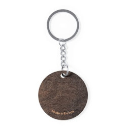 Drewniany brelok do kluczy