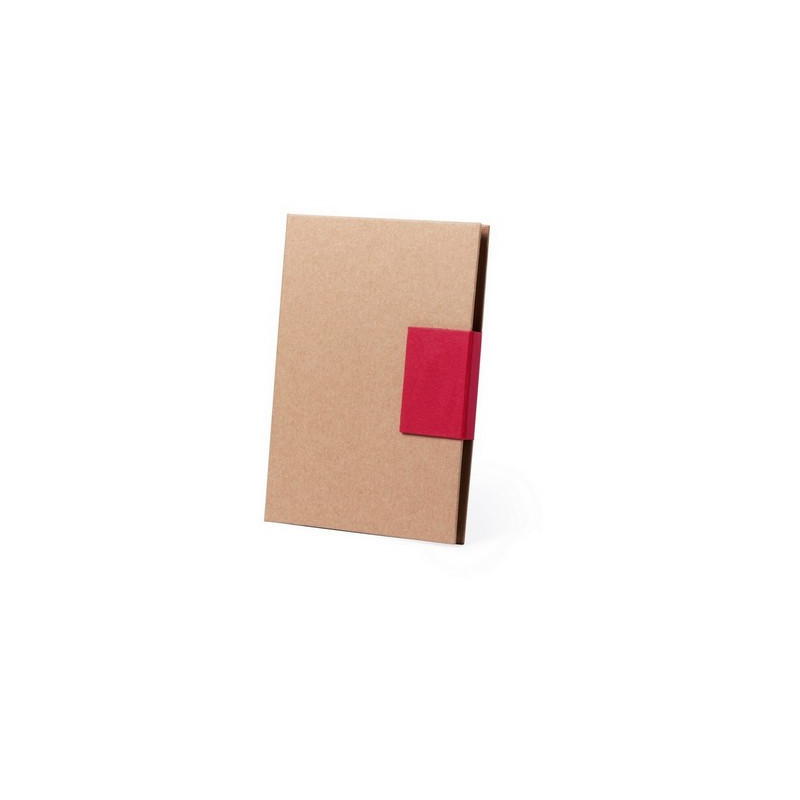 Zestaw do notatek notatnik ok A5 karteczki samoprzylepne długopis