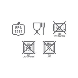 Butelka sportowa 800 ml Air Gifts | Frank