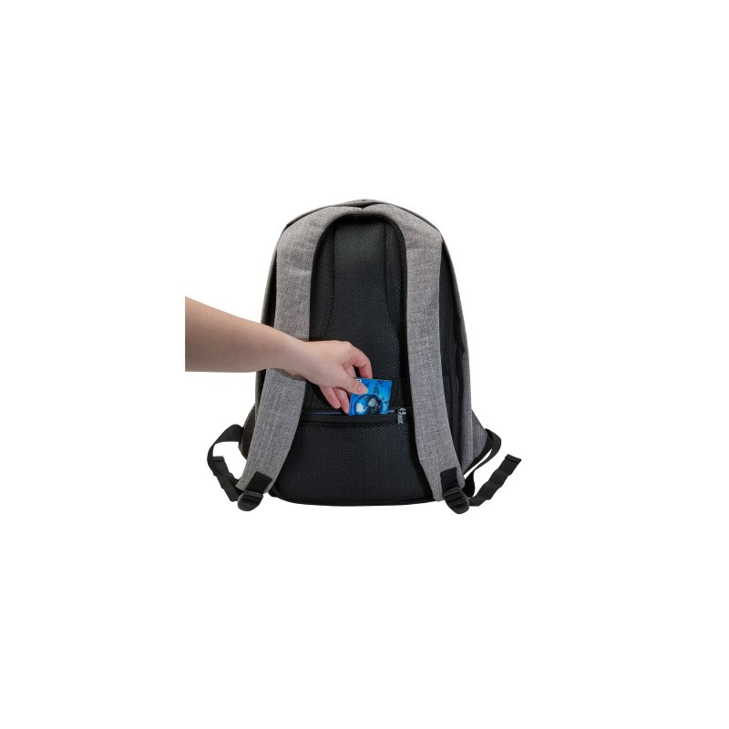 Plecak na laptopa 13" chroniący przed kieszonkowcami