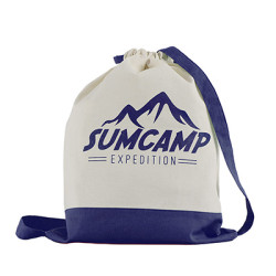 Bawełniany worek z szerokimi paskami | Tess