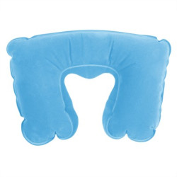 Dmuchany zagłówek podróżny