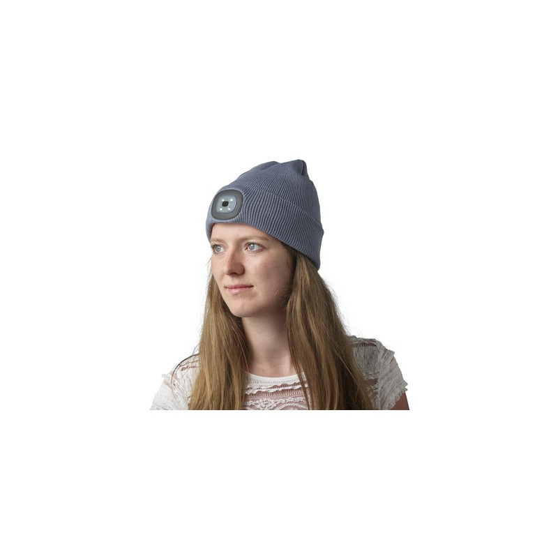 Czapka zimowa ze światłem COB