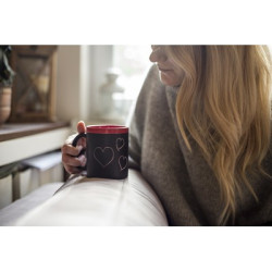 Kubek ceramiczny do rysowania 300 ml kreda