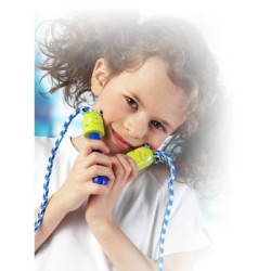 Skakanka z drewnianymi rączkami