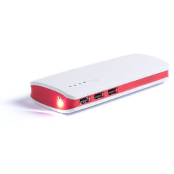 Power bank 10000 mAh lampka LED