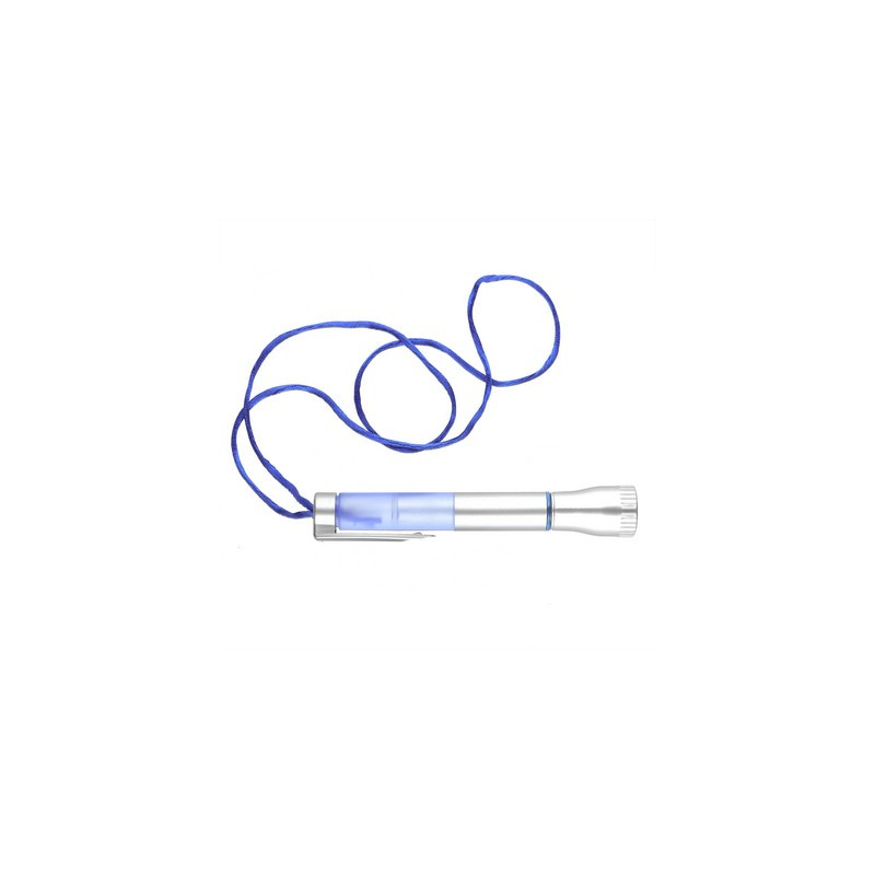 Latarka 2 LED długopis