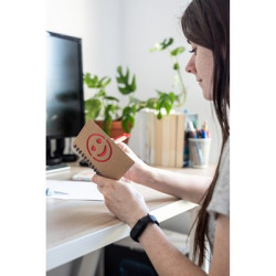 Notatnik ok B7 "uśmiechnięta buzia" z długopisem | Dylan