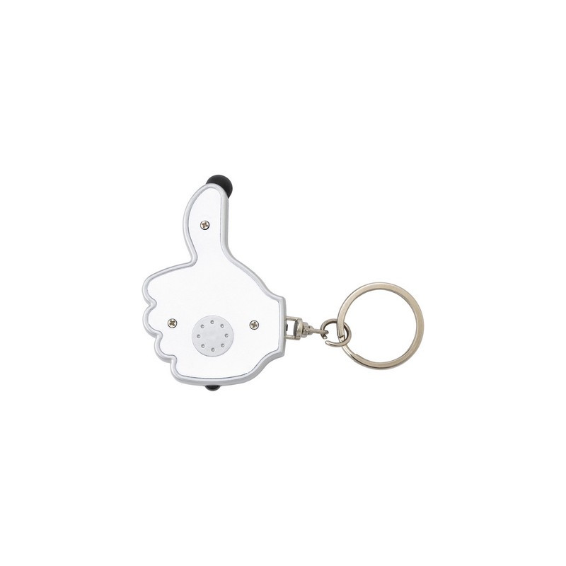 Brelok do kluczy "kciuk" lampka LED touch pen