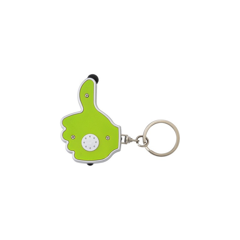 Brelok do kluczy "kciuk" lampka LED touch pen