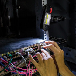 Lampka warsztatowa latarka COB LED