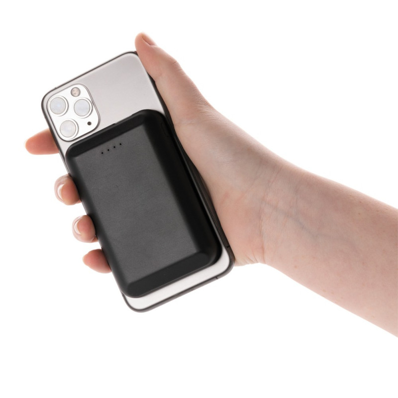 Magnetyczny bezprzewodowy power bank 5000 mAh 5W