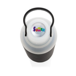 Szklana butelka 500 ml w pokrowcu