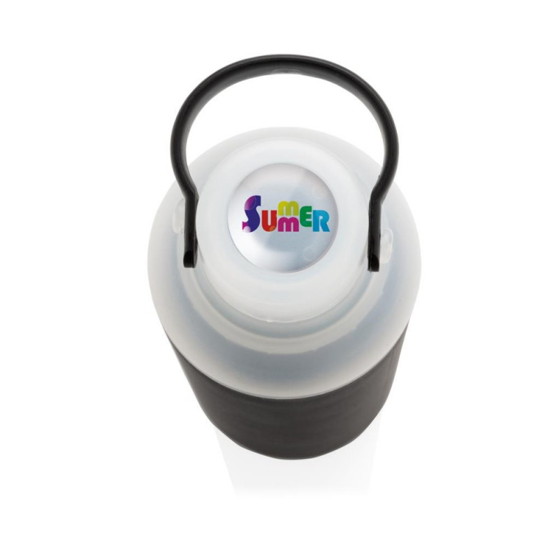 Szklana butelka 500 ml w pokrowcu