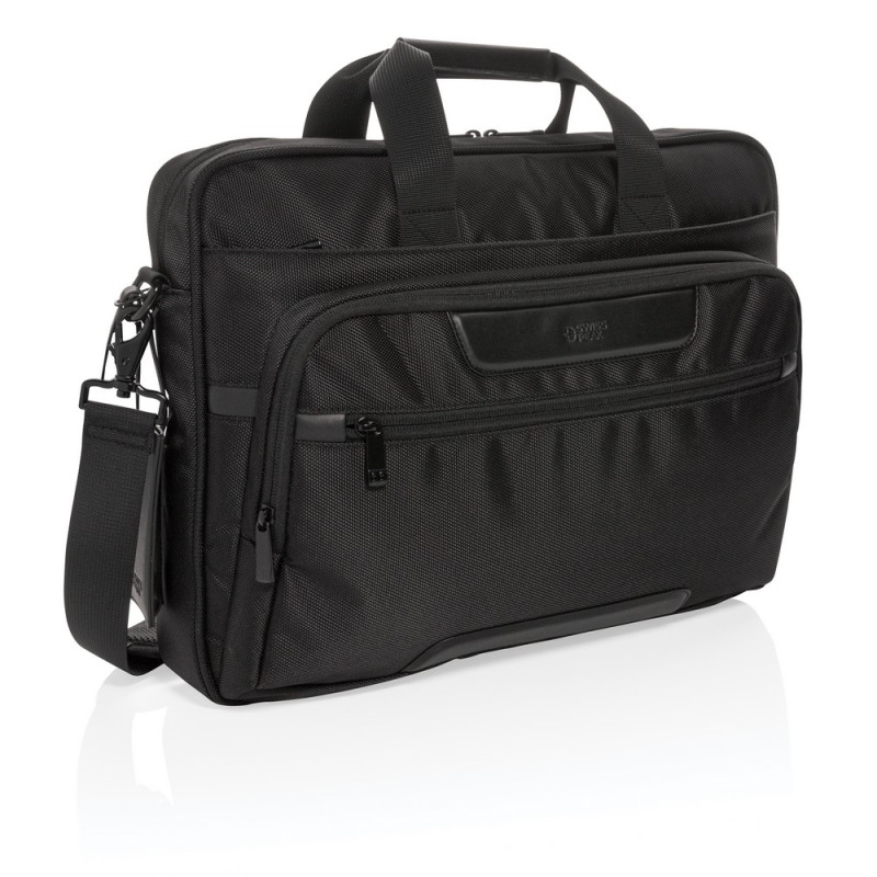 Torba na laptopa 156" Swiss Peak RPET Voyager ochrona RFID