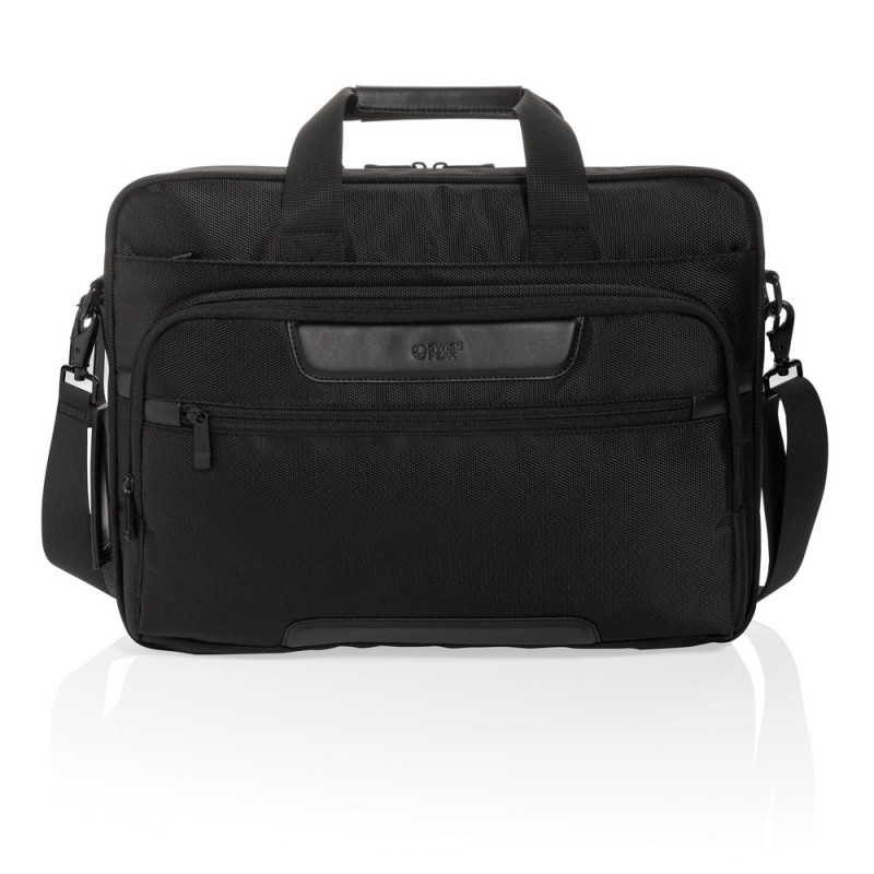 Torba na laptopa 156" Swiss Peak RPET Voyager ochrona RFID
