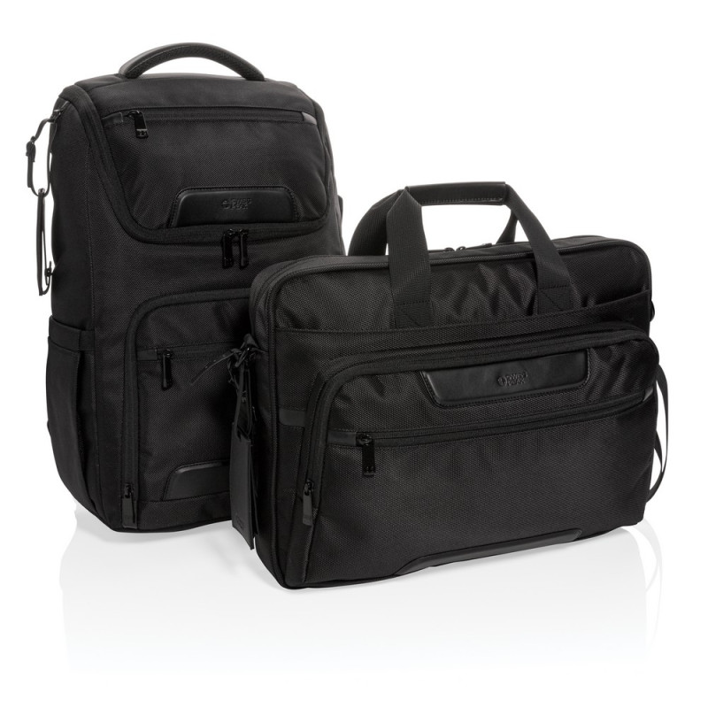 Torba na laptopa 156" Swiss Peak RPET Voyager ochrona RFID