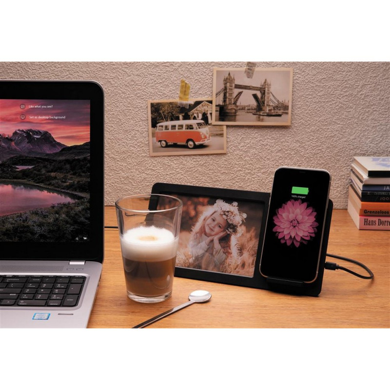 Ładowarka bezprzewodowa 5W stojak na telefon ramka