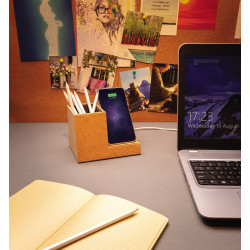 Ładowarka bezprzewodowa 5W organizer na biurko