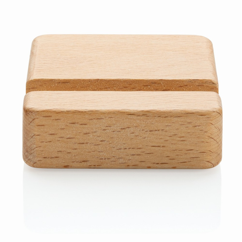 Bambusowy stojak na telefon