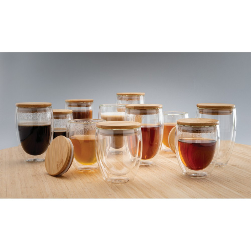 Zestaw szklanek z podwójnymi ściankami 250 ml 2 szt