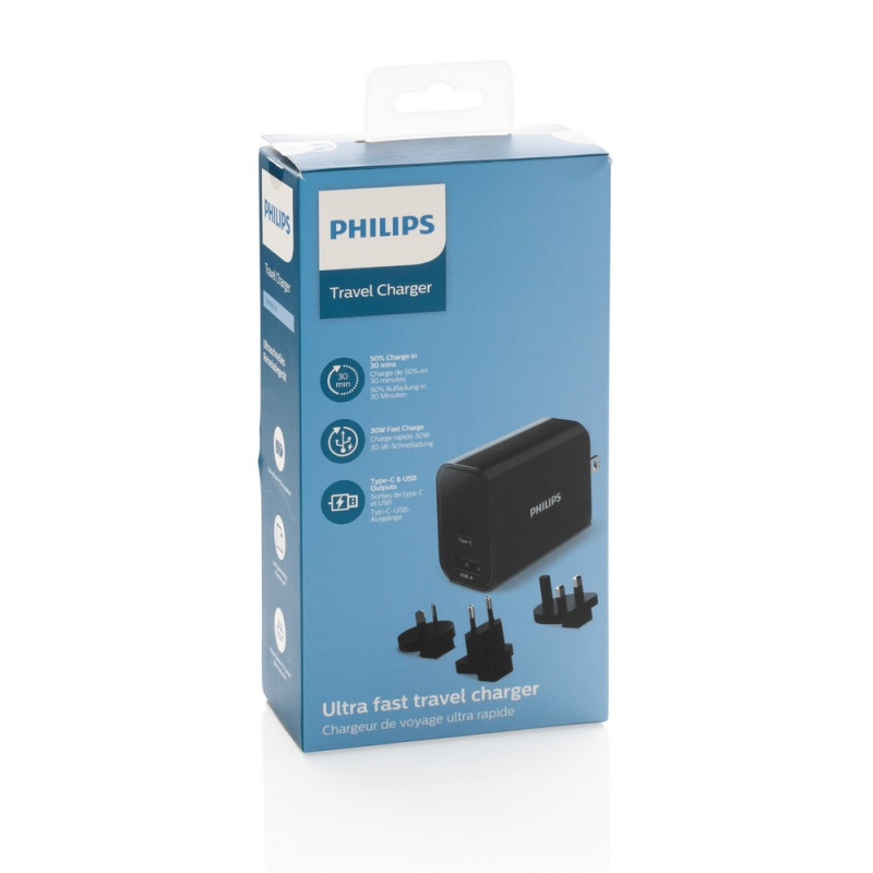 Uniwersalna ładowarka Philips 30W adapter podróżny