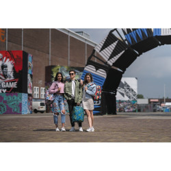 Bobby Soft "Art" plecak chroniący przed kieszonkowcami